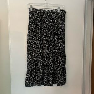 Madewell Floral Skirt